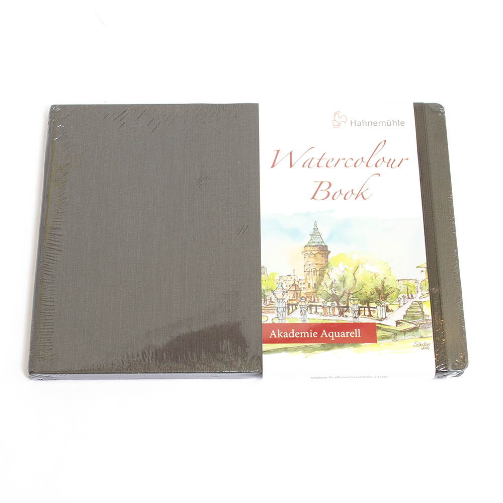 Hahnemuehle, Black, Sketchbooks & Pads, Art & School, 8.5"x11", Hahnemuhle, Akademie, Watercolor, Landscape Book, A4, 400555
